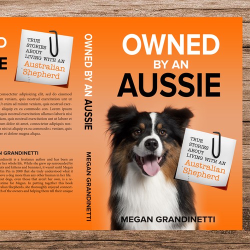 "Book Cover designed to catch the eye of Dog Lovers"-ontwerp door dalim