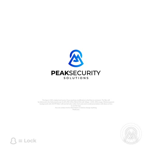Minimalistic Logo for Locksmith company Design by Mont Studio
