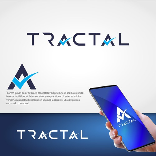 Tractal Logo and Branding Design by Atharalie