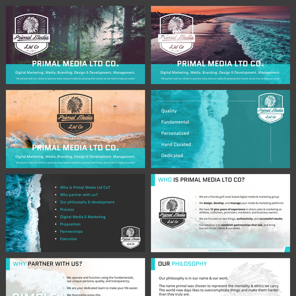 Nature Inspired Marketing Presentation & Template