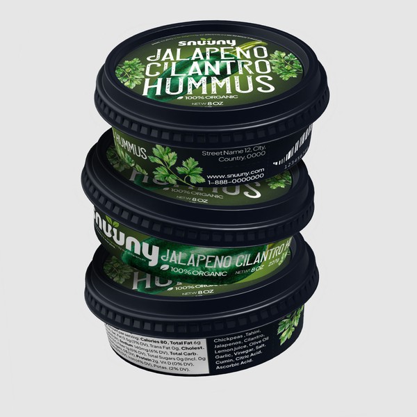 Snuuny Jalapeno Cilantro Hummus