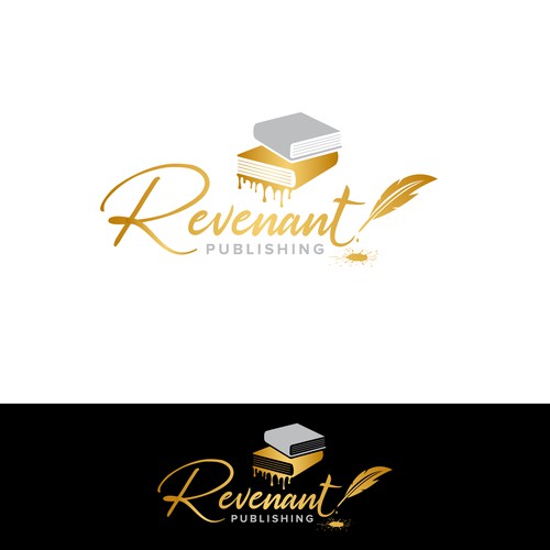 I need a catchy logo to represent my publishing company. Design by Mimi™