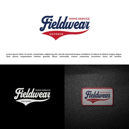 Logo for home service uniform company Diseño de Arif Huda Ir