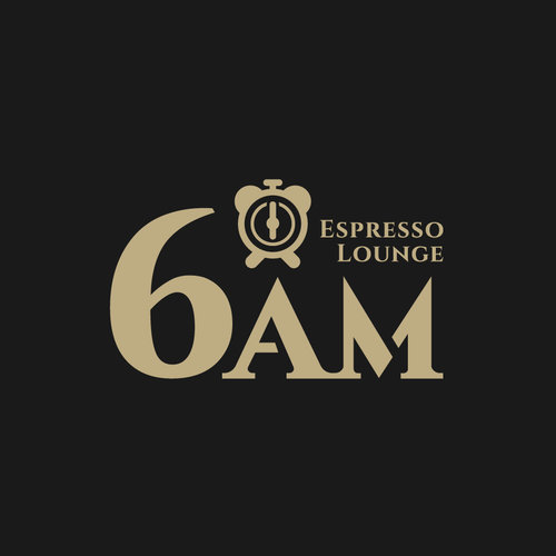 Design an enticing logo for 6 A.M. Espresso Lounge Design by Orange_