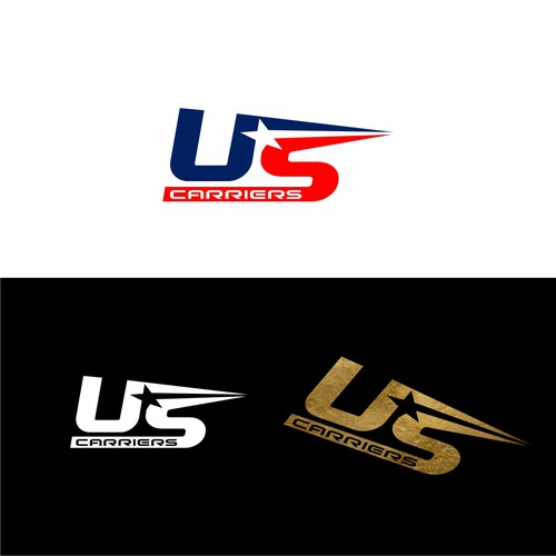 US Carriers Logo Design von Lemonetea design