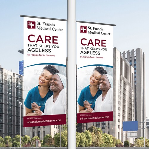 Design a banner that attracts older adults & families to use our specialized senior care & services Design by Sketch Media™