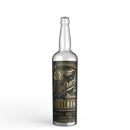 Vintage Bourbon Whiskey Label Design by babibola