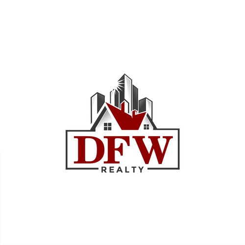 Real Estate Brokerage Logo for DFW Realty (DFW - Dallas-Fort Worth, TX) Design by wali99