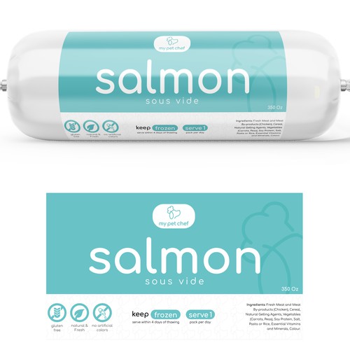 Premium Fresh Dog Food Design by Sukira