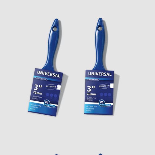 Designs Professional Paint Brush Packaging Product packaging contest