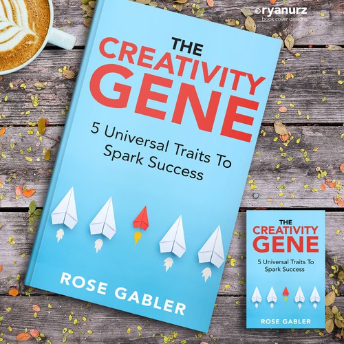 Design a powerful book cover to inspire creativity and connection! Design by ryanurz