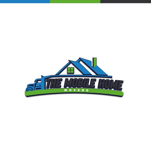 Top notch mobile home moving company need your logo design help Design by Graphic_Bro