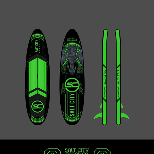 Paddle Board Design Design by UdakaSin