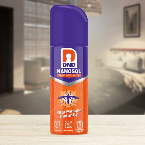 Design Design a standout label for a Super Effective Insect Killer Spray di mwirdan