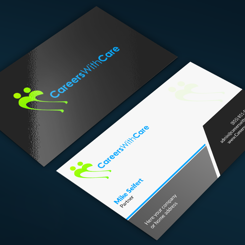 Hire Me business cards Design von Nuhan Enterprise IT