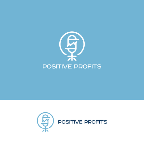 Positive Profits Logo Diseño de summer.bluess