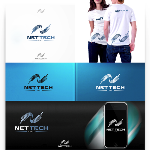 Technology Logo Design by Equipe.X7