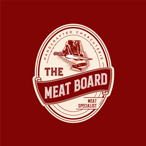 Design a logo for The Meat Board (Meat platters business) Design réalisé par RAPUNZEL27