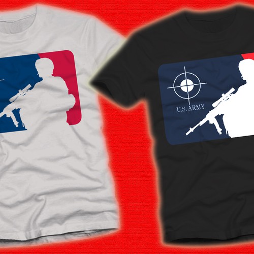Help Major League Armed Forces with a new t-shirt design Ontwerp door GDProfessional