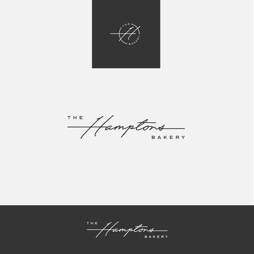 The Hamptons Bakery Logo Design by Andy Bana