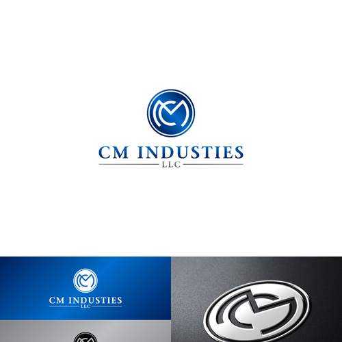 logo for CM Industies, LLC Design by Visuardo™