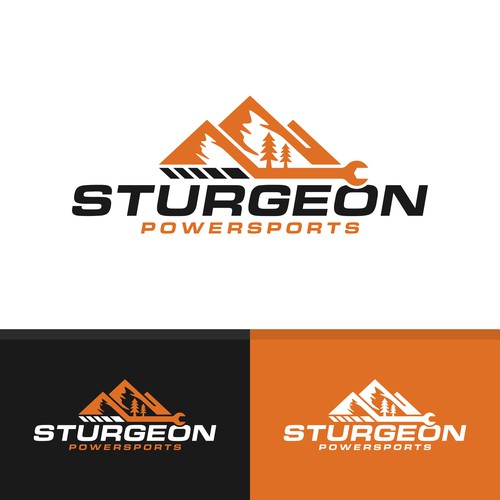 Design a Mountain Logo and Icon for Powersports Company to Appeal to Male UTV Recreational Riders Design réalisé par Rekker