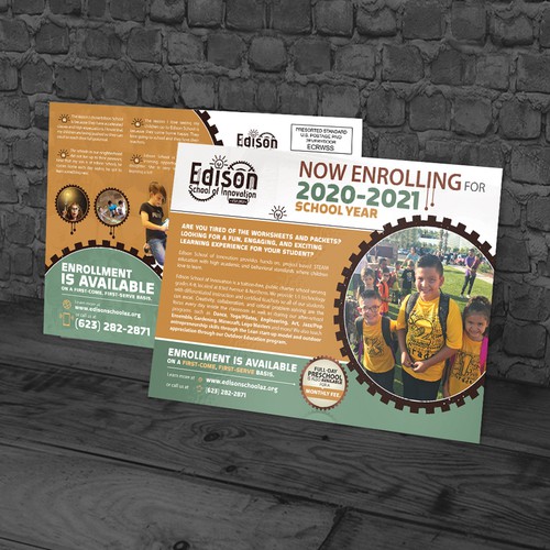 Postcard, flyer or print contest entry by Logicainfo ♥