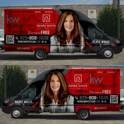Design a Vehicle Wrap for Top Producing Real Estate Team Design by ssrihayak