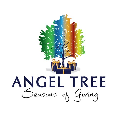 A non-profit logo called Angel Tree Design by Bobcatart