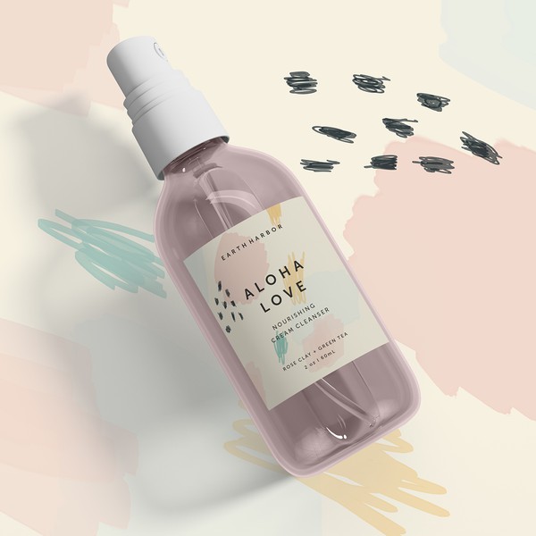 Earth Harbor  Aloha Love Label design