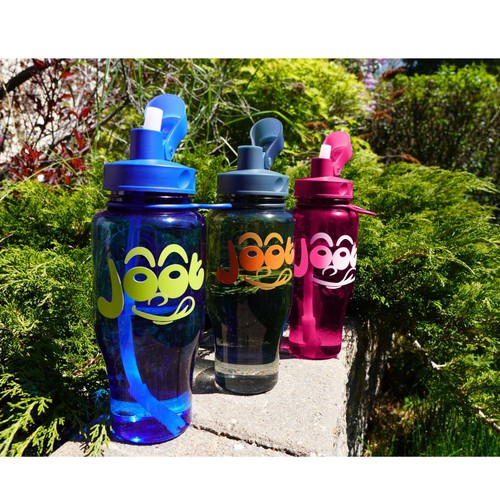 Cartoon face design for our water bottles Design by UnK s