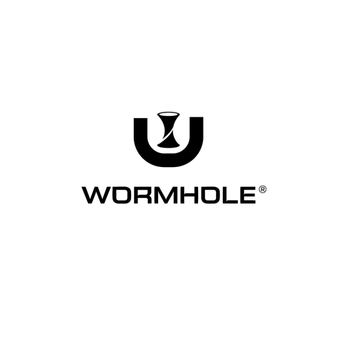 Wormhole Protocol Logo Design Design by Gabriel Paiva R.