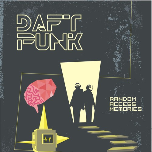 Design 99designs community contest: create a Daft Punk concert poster di maneka