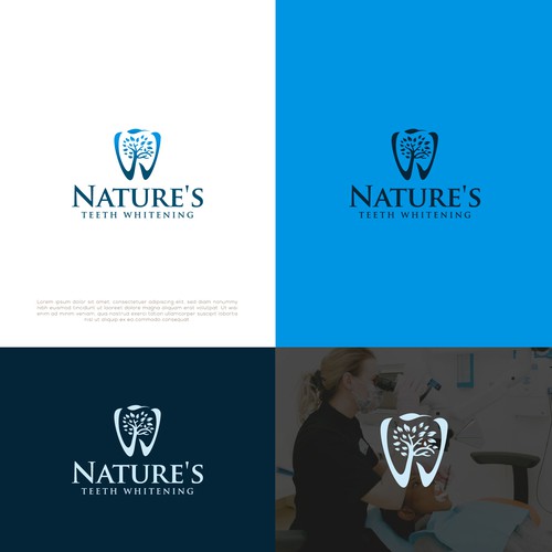 Nature's Teeth Whitening - Needs a Natural Company Logo Design by Web Hub Solution