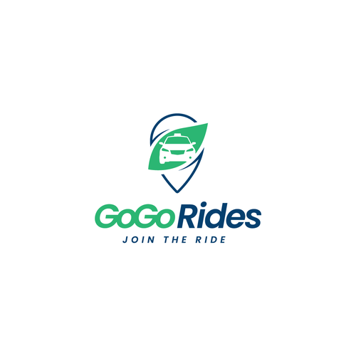 7- LungさんのGo Go Rides Logo(s)デザイン