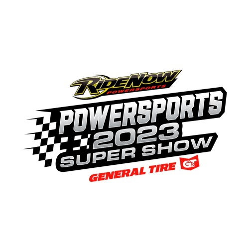 Powersports Super Show Logo Contest Design by Badasss