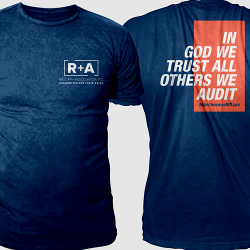 We need a t-shirt for a modern, accounting firm who Audits Non-Profits Design by RenzWa