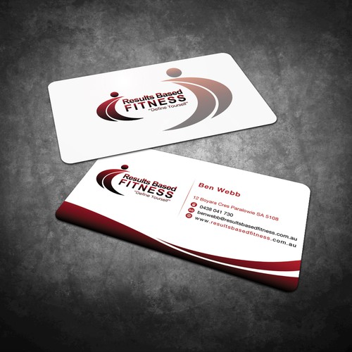Results Based Fitness needs a new stationery Design by Mili_Mi