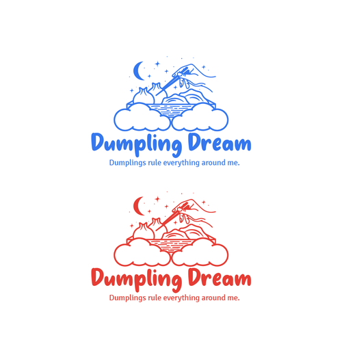 Youthful yet modern logo needed for an innovative yet classic dumpling brand Design by La Maison Des Lena