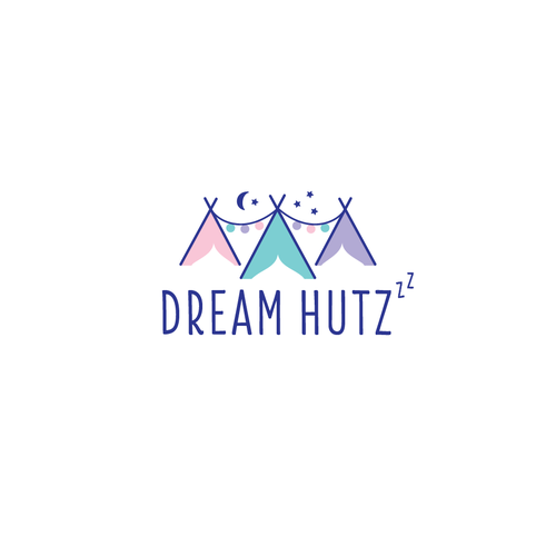 Design a clean & fun logo for a kids sleepover party company Design by Rebekah.M