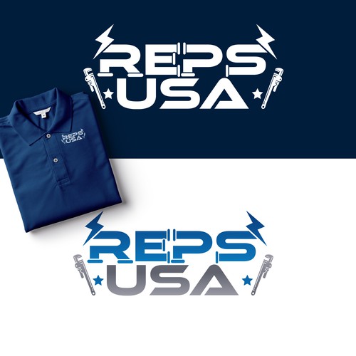 Rep's USA Logo Design by Nana445