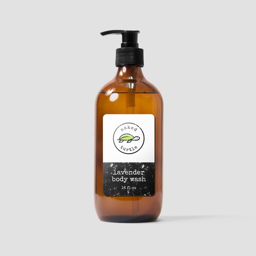 Design a cool logo for a natural body wash, Naked Turtle! Design by gaga vastard