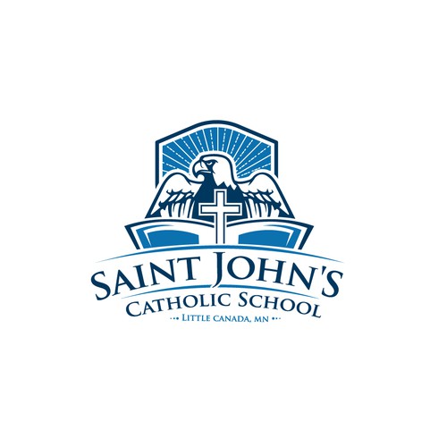 Design a beautiful logo for St. John's Catholic Church and School Design by artzsone