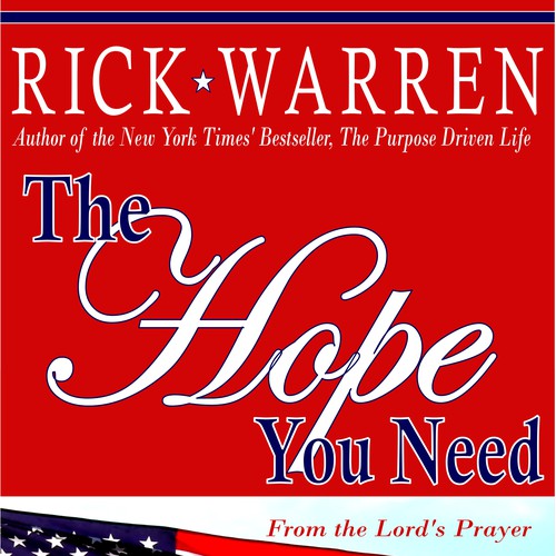 Design Rick Warren's New Book Cover Design by Goodbye