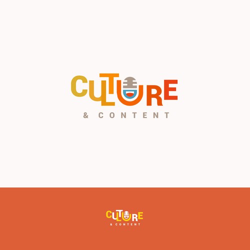 Podcast Logo for a Fun Business Podcast Intersecting Company Culture & Marketing Design by Owlman Creatives