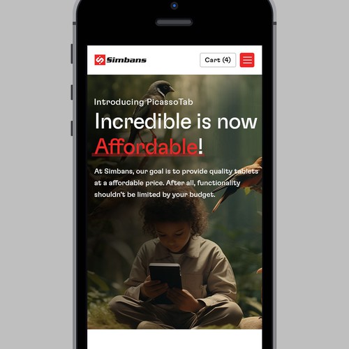 Web page design contest entry by Jasmin_A