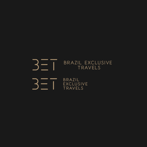 Looking for minimalist logo for a luxury travel agency in Brazil Design by mdsgrafix