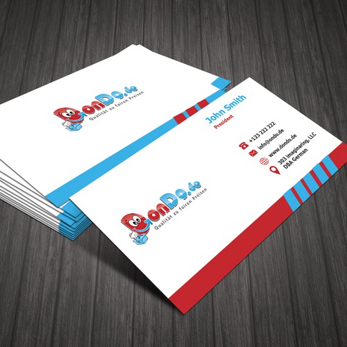Business card contest entry by Designer JNSH