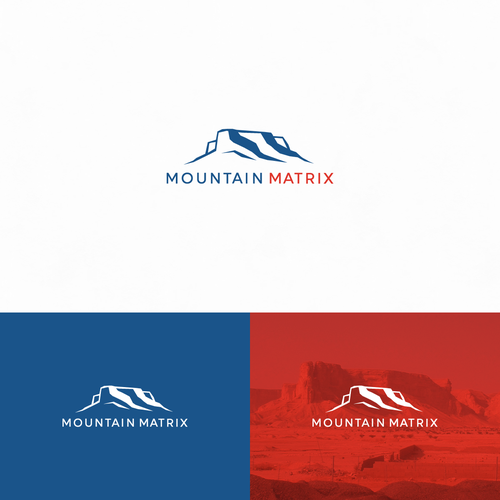 Mountain Matrix Logo Design by Nowshad Art
