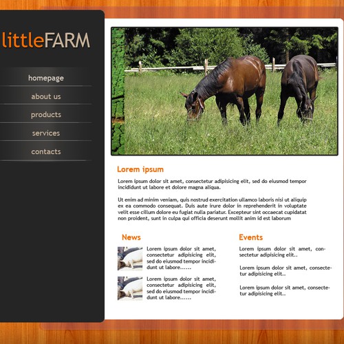 1-3 Page Website Template Design von snoods